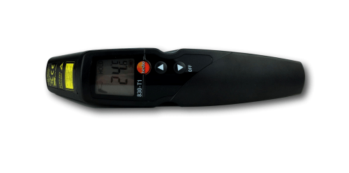 Testo 830-T1, 1 Laser Point InfraRed (IR) Thermometer - 0560-8311