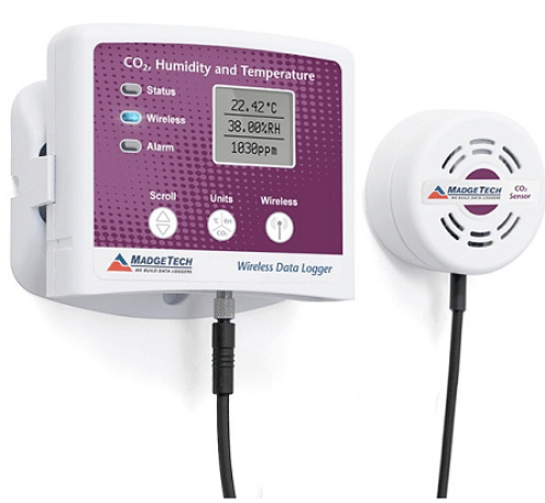 Wireless Co2, Humidity And Temperature Data Logger