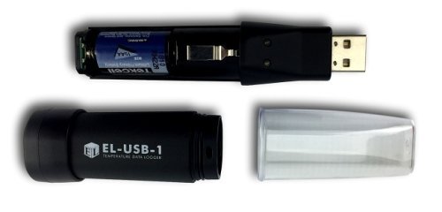 Labfacility EL-USB-1 Temperature USB data logger IP67 rated 