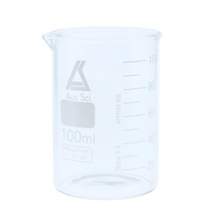 Low Form Beaker 100ml Borosilicate Glass - IC-30050