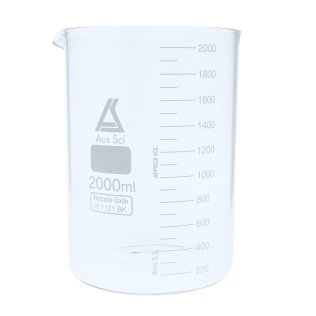 Low Form Beaker 2000ml Borosilicate Glass - IC-30200