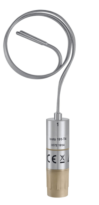 testo 191-T4 - HACCP temperature data logger with two long, flexible probes