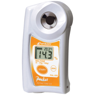 Digital Hand-held Pocket Refractometer (Maltose % in water (W/W))