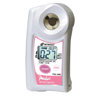 Digital Handheld Pocket Refractometer(Copper sulfate,specific gravity)