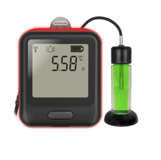 High-Accuracy WiFI Vaccine Monitoring Kit With Alarm Warning Light and Sounder