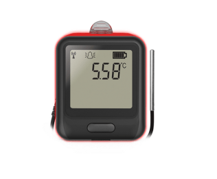 WiFi-Connected High-Accuracy Temperature Data Logger with Alarm Warning Light and Sounder