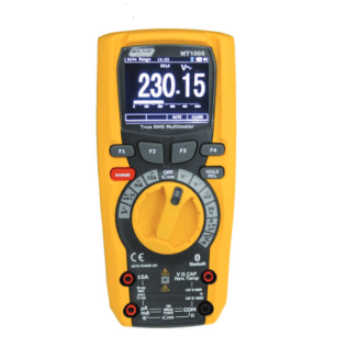 MT1005 TRMS Industrial Multimeter with TFT & Bluetooth, CATIV, 600V