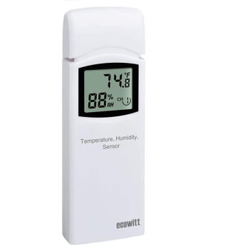 WH31 Wireless Thermometer Hygrometer Multi-Channel Temperature and Humidity Sensor