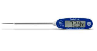 Thermometer With Needle Tip Probe and Antimicrobial Coating - IC-11083