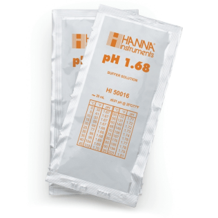 pH 1.68 Technical Calibration Buffer Sachets (25 x 20mL) - HI50016-02