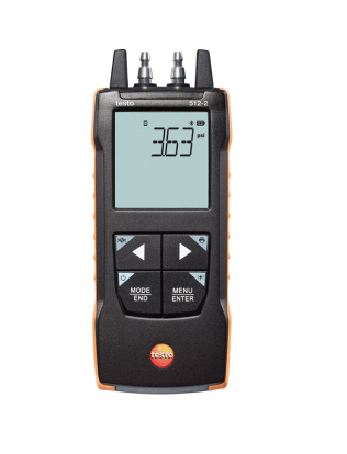 testo 512-1 - Digital Differential Pressure Measuring Instrument with App Connection