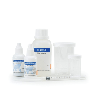 Alkalinity (as CaCO3) Titration-based Chemical Test Kit