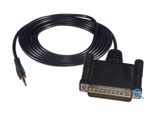 Printer cable 25-pin RS232 with Phono Jack - 3200779638