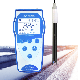 PH8500-WW Portable pH Meter Kit for Waste Water Treatment