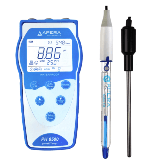 PH8500-SB Portable pH Meter Kit for Hydrofluoric and other Strong Acids
