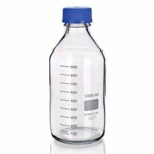 Reagent Bottle 2L with Cap and Pouring Ring - 950784