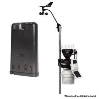 Weatherlink Live Weather Cloud Standard Wireless Vantage Pro2 ISS Plus Package. Includes UV & Solar Radiation Sensors with 24-Hour Fan-Aspirated Radiation Shield - IC-Weatherlinklive-6328AU