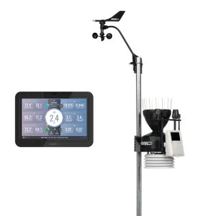6262AU Wireless Vantage Pro 2™ Plus With Standard Radiation Shield and Weatherlink Live Console