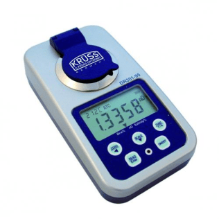 DR301-95 Digital Handheld Refractometer (nD: 1.3330 to 1.5318, +/- 0.0002; 0 to 95 % Brix, +/- 0.2; +/- 0.1 %Salinity)