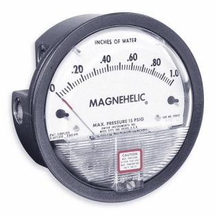 Dwyer Magnehelic Differential Pressure Gage (.05-0.2") - IC-2000-00N