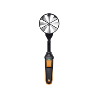 High-precision vane probe (100 mm, digital) - with Bluetooth including temperature sensor