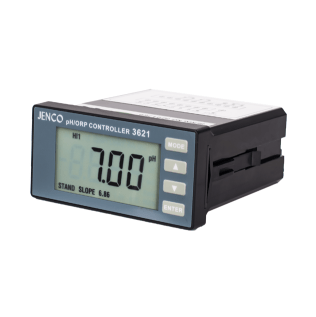 Industrial online pH/ORP/Temp controller, 1/8 DIN with LCD display