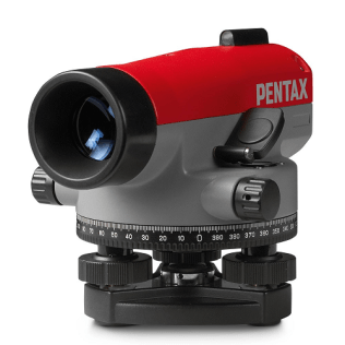 PENTAX AP-228: 28 x optical zoom, 1km levelling run = 1.5 mm.