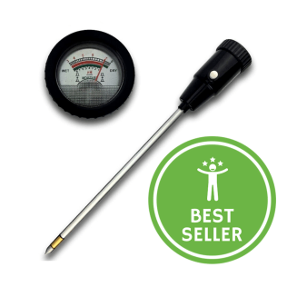 Soil pH and Moisture Meter with Probe for Gardeners - ICZD06