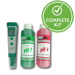 Sushi Rice pH Tester Kit with buffer solutions - Sushi-pH-Kit