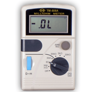 TM-508A Battery Powered Milli-Ohmmeter