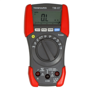 TM-87 Digital Multimeter, CAT IV-600V