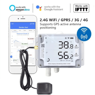 Industrial Grade WiFi & 4G Environmental Sensor - IC-GS1-PL4G1RS