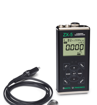 Ultrasonic Wall Thickness Gauge with Single-Value USB Output - IC-ZX-5