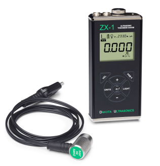 Ultrasonic Wall Thickness Gauge. General purpose gauge with probe