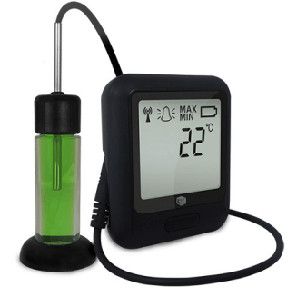 WIFI Logger with External Probe in Glycol Bottle-Includes Cal