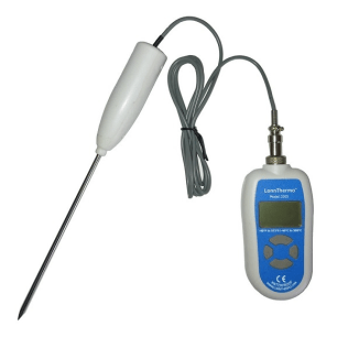 Thermometer - compact with separate probe - waterproof, alarms - IC-CH-HACCPTHERM