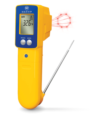 Thermotrace Infrared/thermocouple Probe Combo Thermometer (Not suitable for human use)