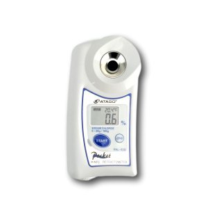 Atago Digital Handheld Salinity Sodium Chloride (g/100g) Refractometer