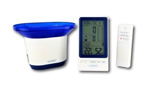 Digital Rain Gauge with Temperature and Humidity - IC-724-1415BL