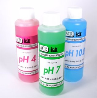 3 Pack Of Ph Buffer Solution (Ph 4, Ph 7, Ph 10), 250Ml Each