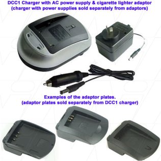 Camera Battery Charger Adaptor Plate - AVP413