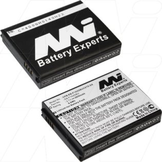 Mobile Phone Extended Battery suitable for Samsung Galaxy S II - CPB-EB-F1A2GBUCSTD.EX-BP1