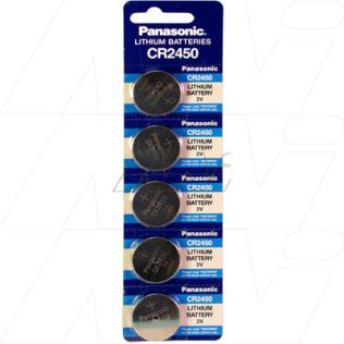 Consumer Lithium Battery Coin Cell - CR2450-BP5(P)