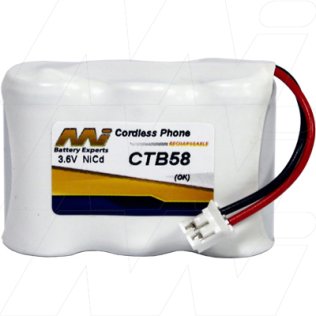 Cordless Telephone Battery - CTB58-BP1
