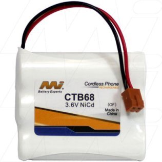 Cordless Telephone Battery - CTB68-BP1