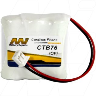Cordless Telephone Battery - CTB76-BP1