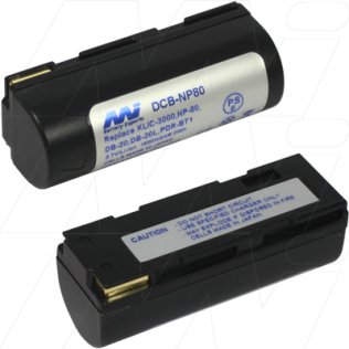 Consumer Digital Camera Battery - DCB-NP80-BP1