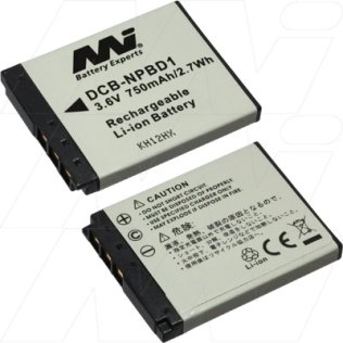 Consumer Digital Camera Battery - DCB-NPBD1-BP1