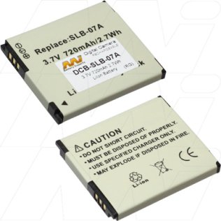 Consumer Digital Camera Battery - DCB-SLB07A-BP1