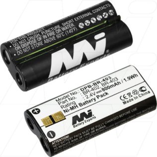 Battery for Olympus dictaphone. Replaces Olympus BR-403. - DPB-BR-403